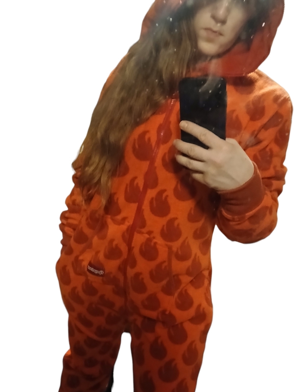 Tipsy Elves Taco Bell Fire! Sauce Unisex Onesie Size Medium - Picture 11 of 11